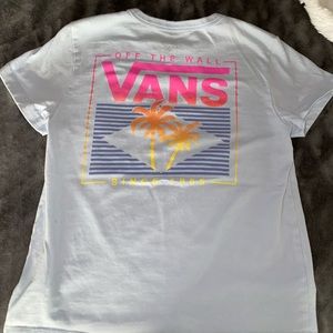 Vans blue t-shirt